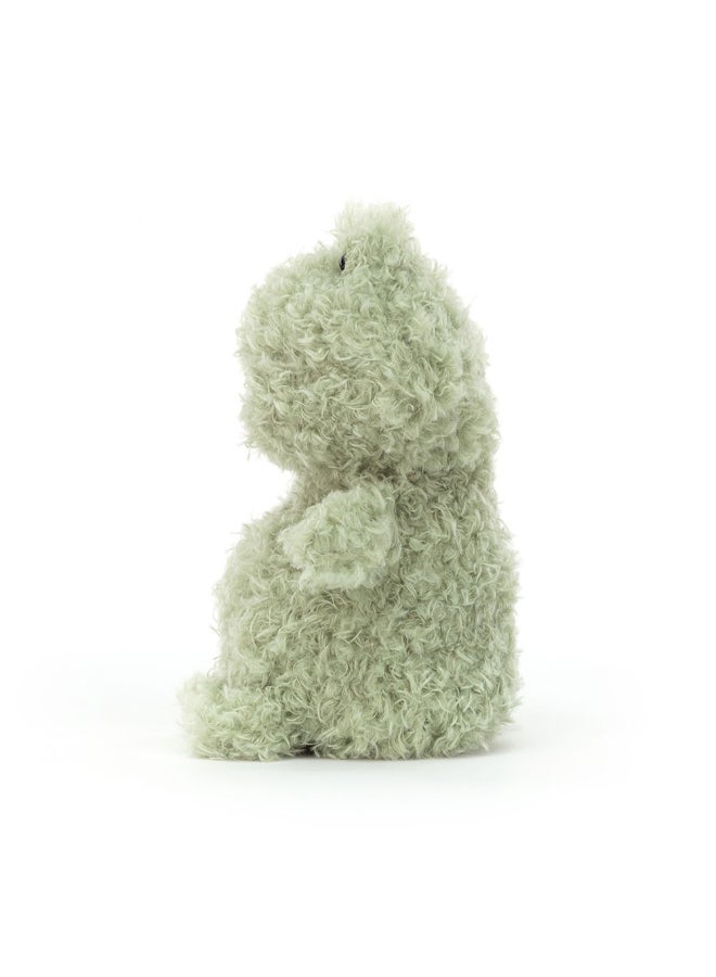 Jellycat ضفدع صغير محشو - لعبة ناعمة محشوة بأرجل كوردية، هدية عيد الحب لطيفة للأطفال والبالغين، مجموعة جليكات، 18 سم - Image 3